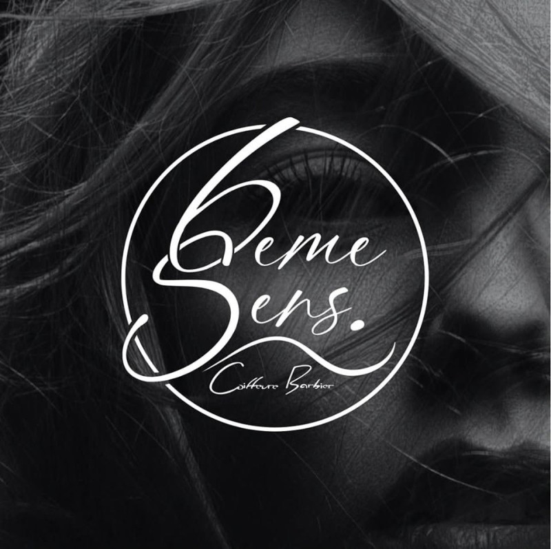 Logo 6ème sens coiffure