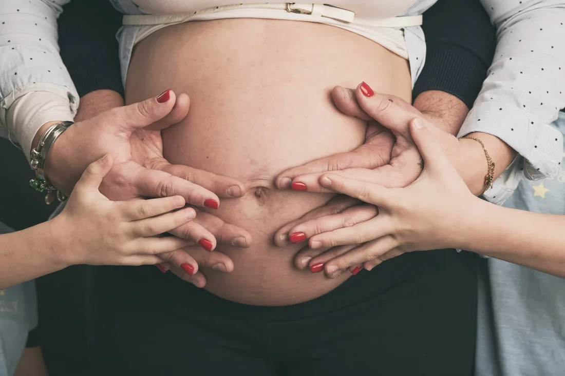 Toute la famille réunie