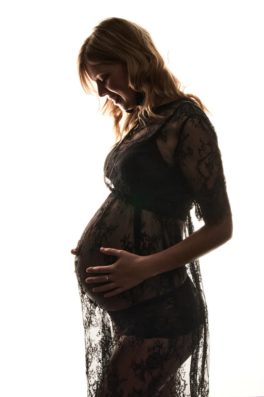 Silhouette en dentelle