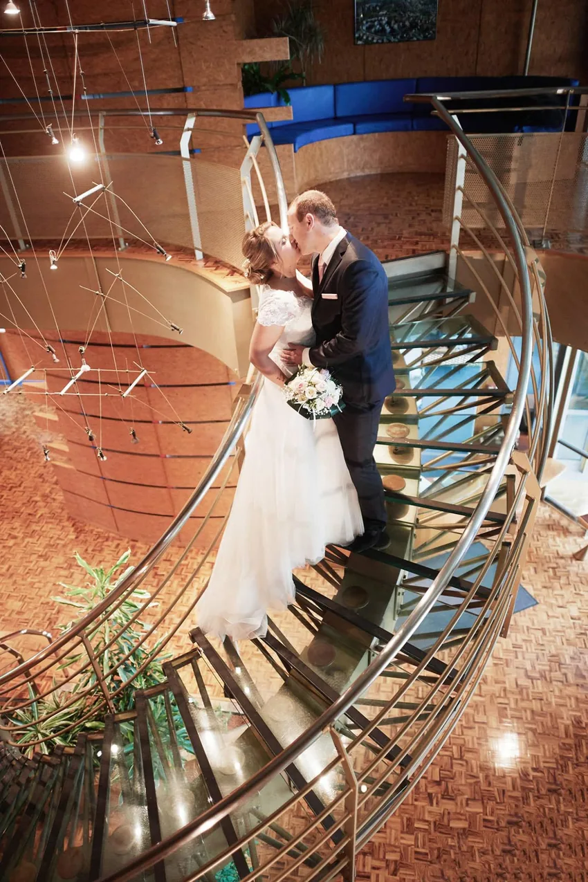 Escalier d'exception, Mairie de Gauchy