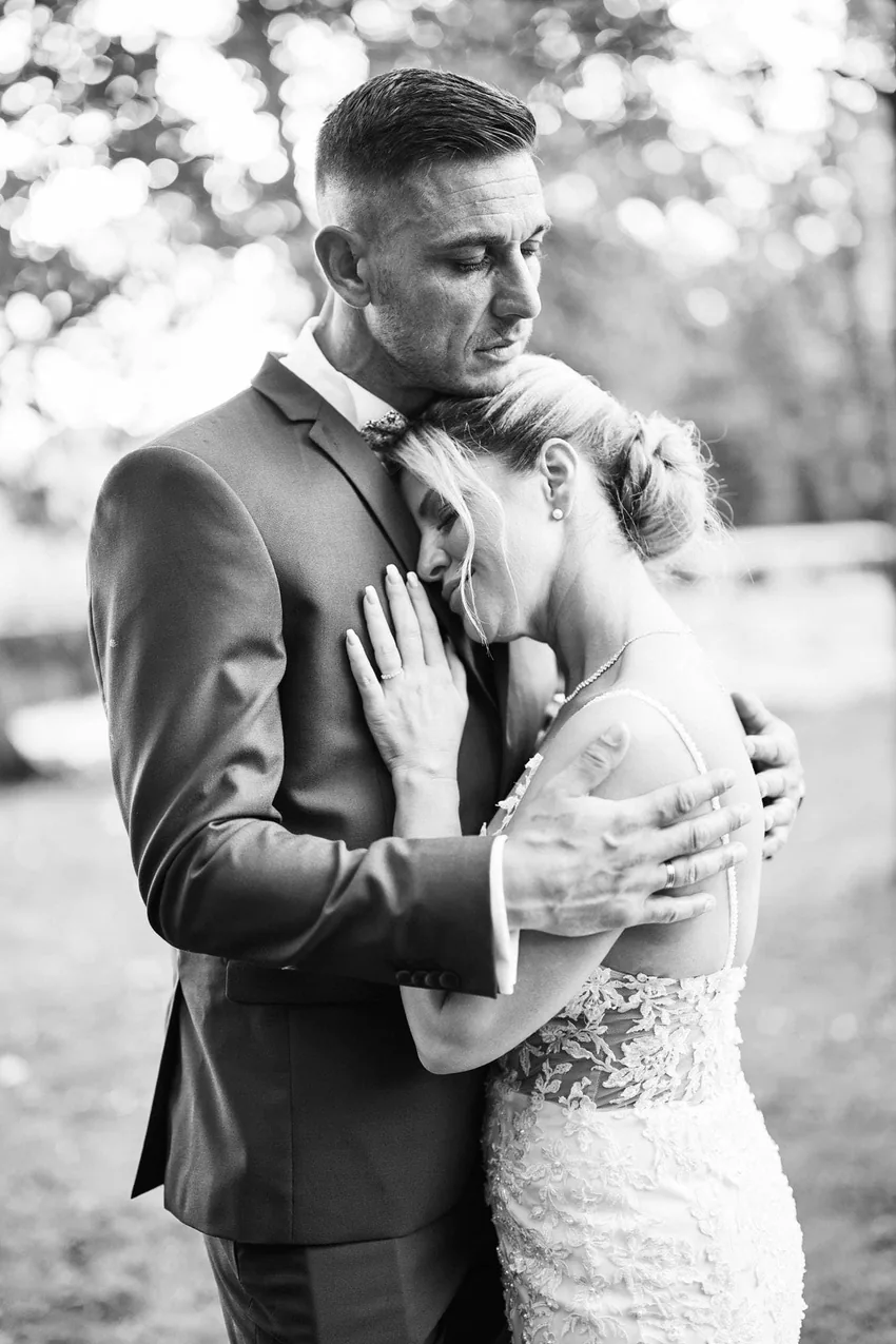 Instant de tendresse, front contre front