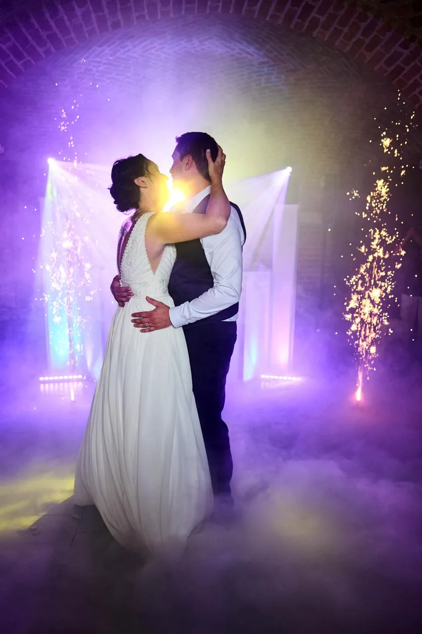 Ouverture de bal, jeux de lumière